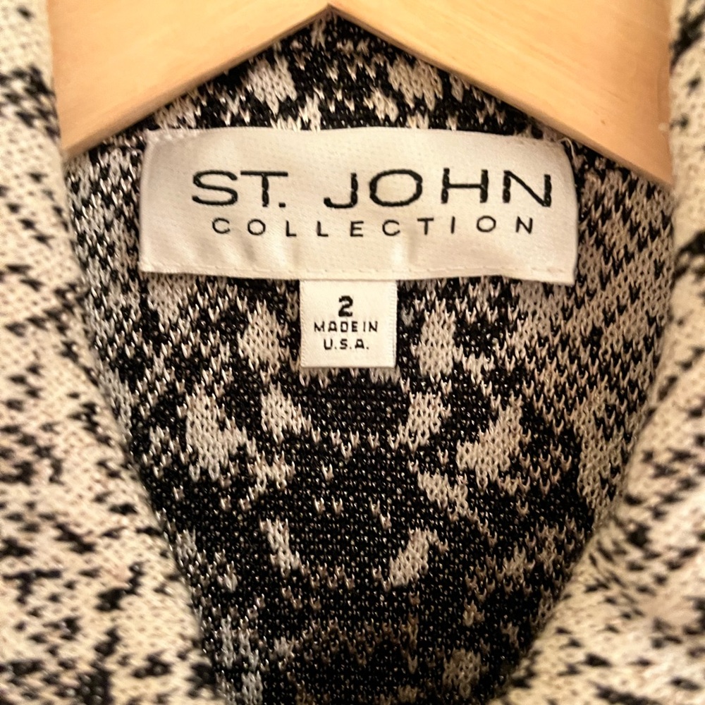 St. John Long Jacket In Python Print 2 - image 6